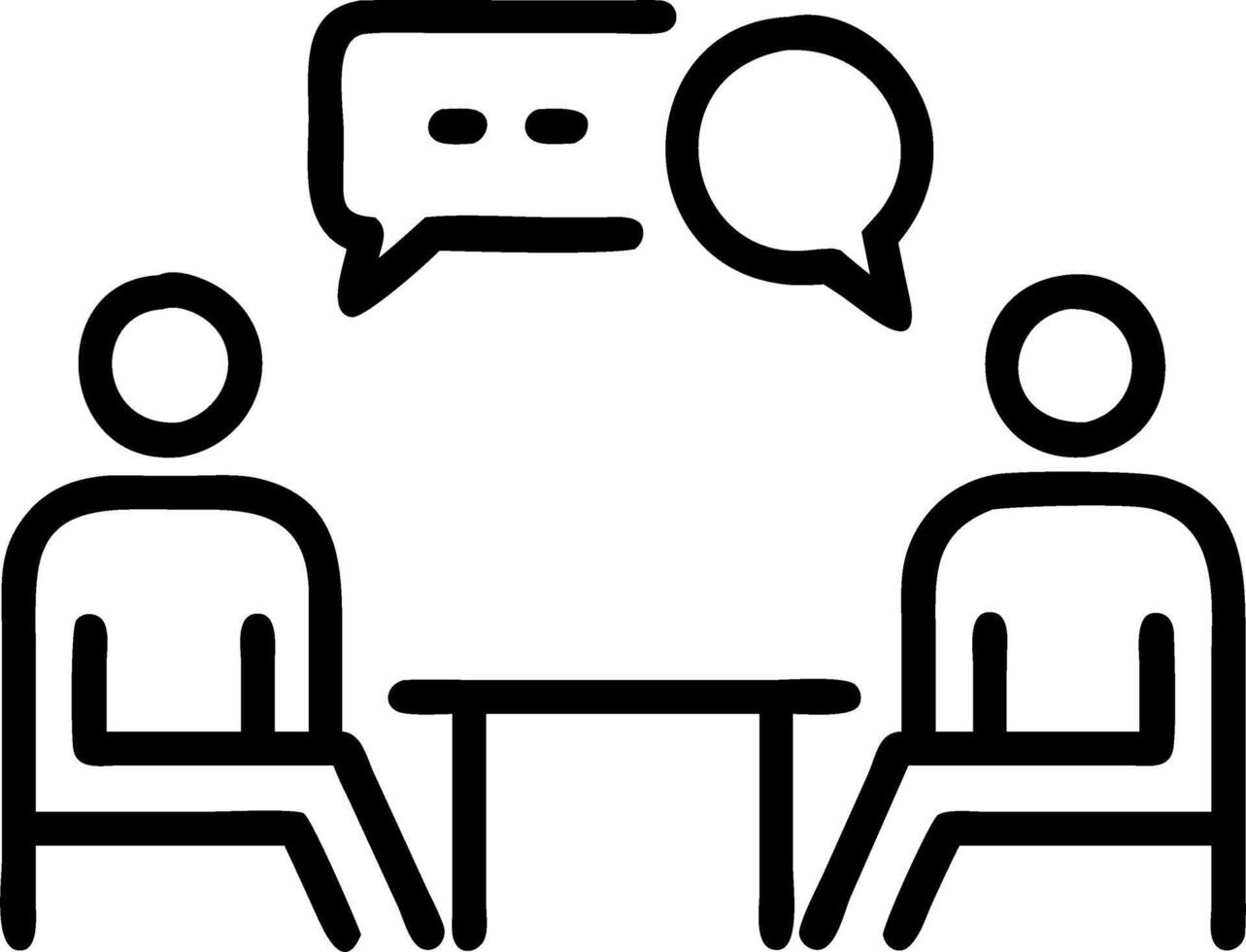Business professionals discussing sustainable strategies in eco friendly lounge Set 3 vector