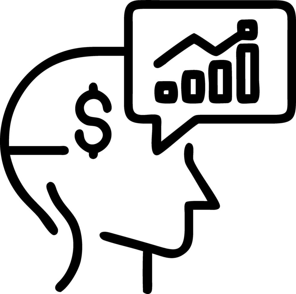 Business professional using AI powered financial analysis tools with soft abstract digital art copy space vector