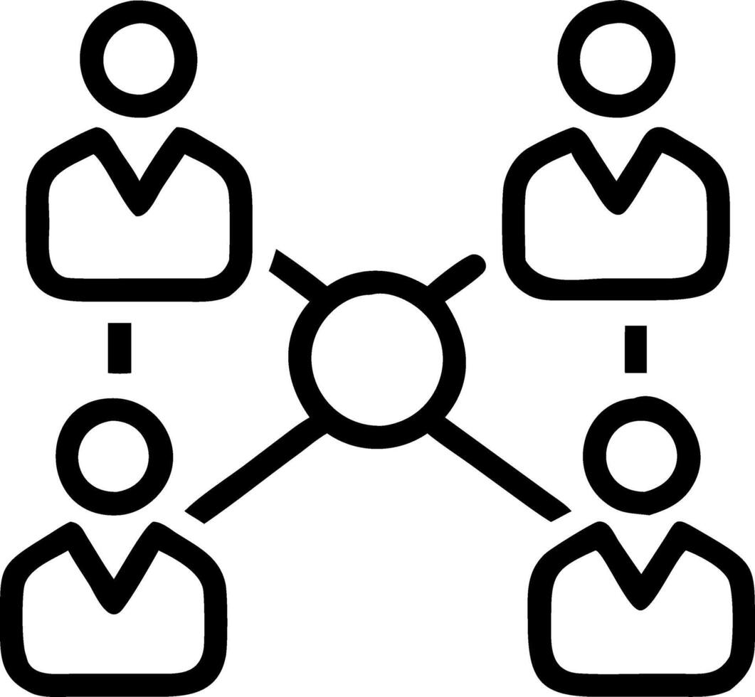 Business graduates networking in plain background copy space on top Set 2 vector