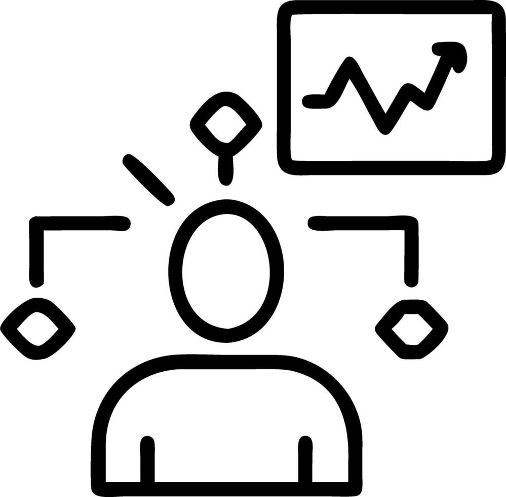 Business executive utilizing AI driven inventory management tools with bokeh digital art copy space vector