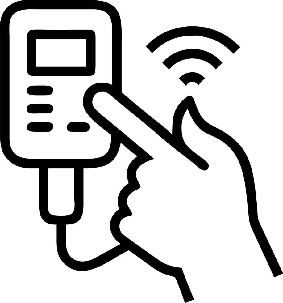 Candid photo of tech savvy healthcare professional using smart diagnostic tools with copy space vector
