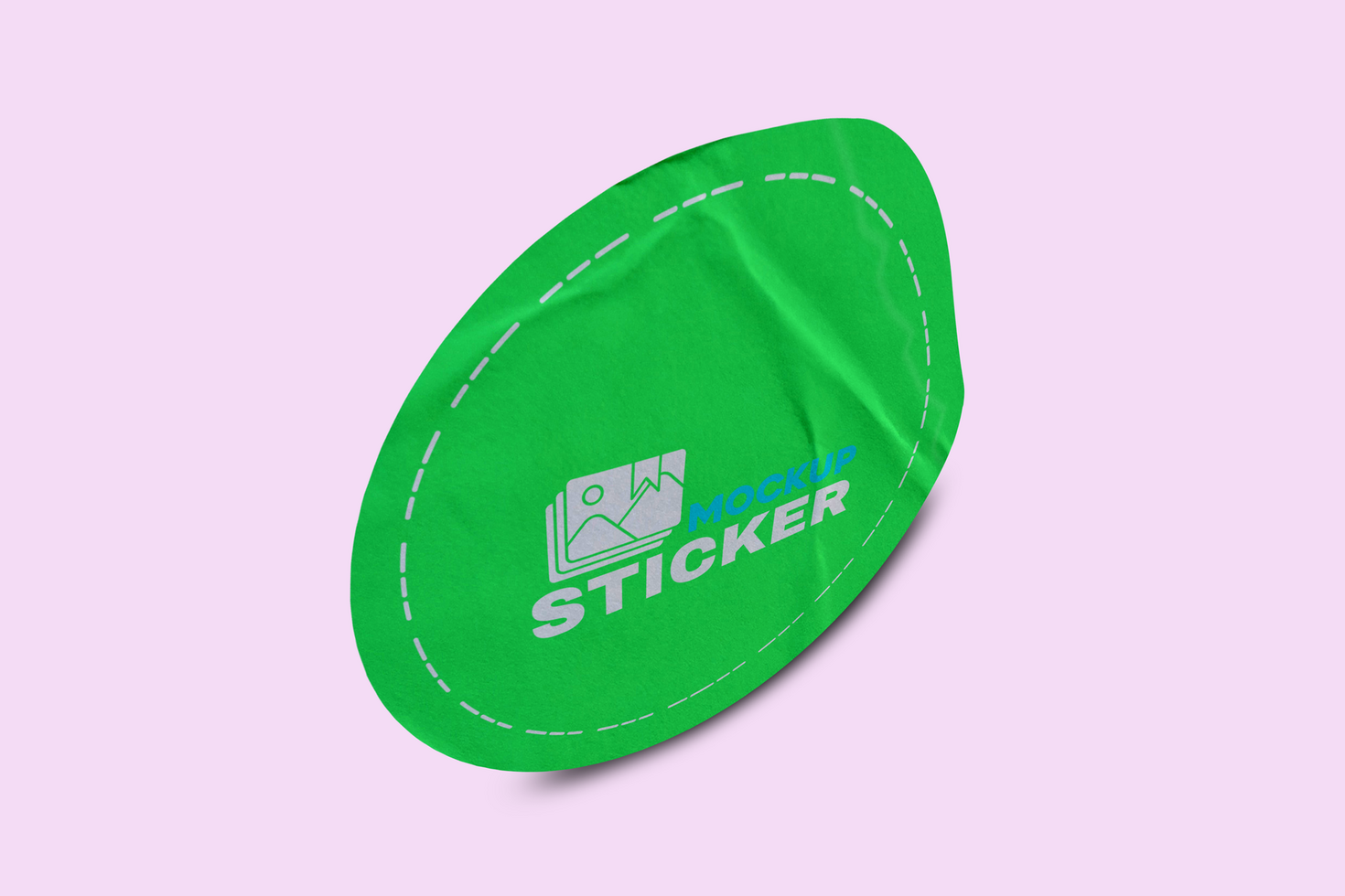 Sticker Mockups for Bold and Vibrant Branding Projects psd
