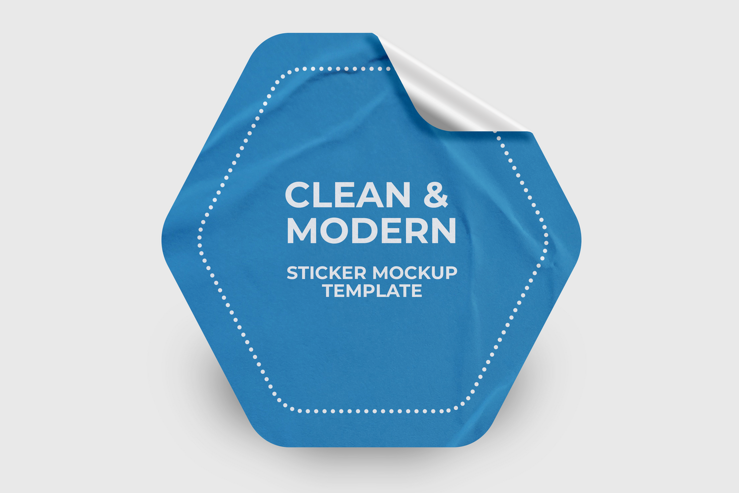 Editable Sticker Mockups for Quick Customization psd