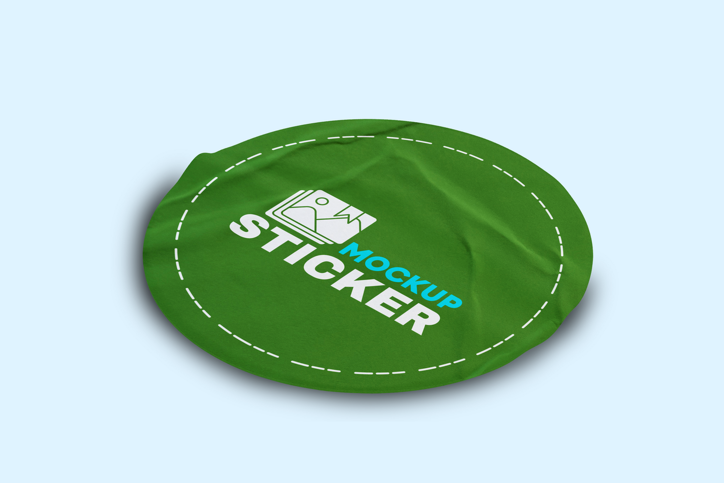 Interactive Sticker Mockups for Modern Branding psd