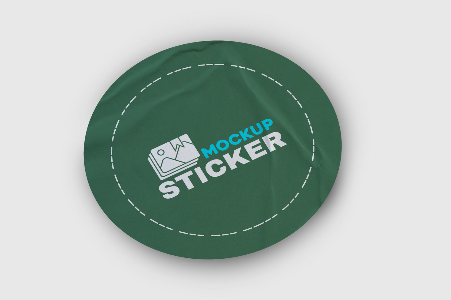 Custom Logo Sticker Mockup Templates for Unique Identity psd