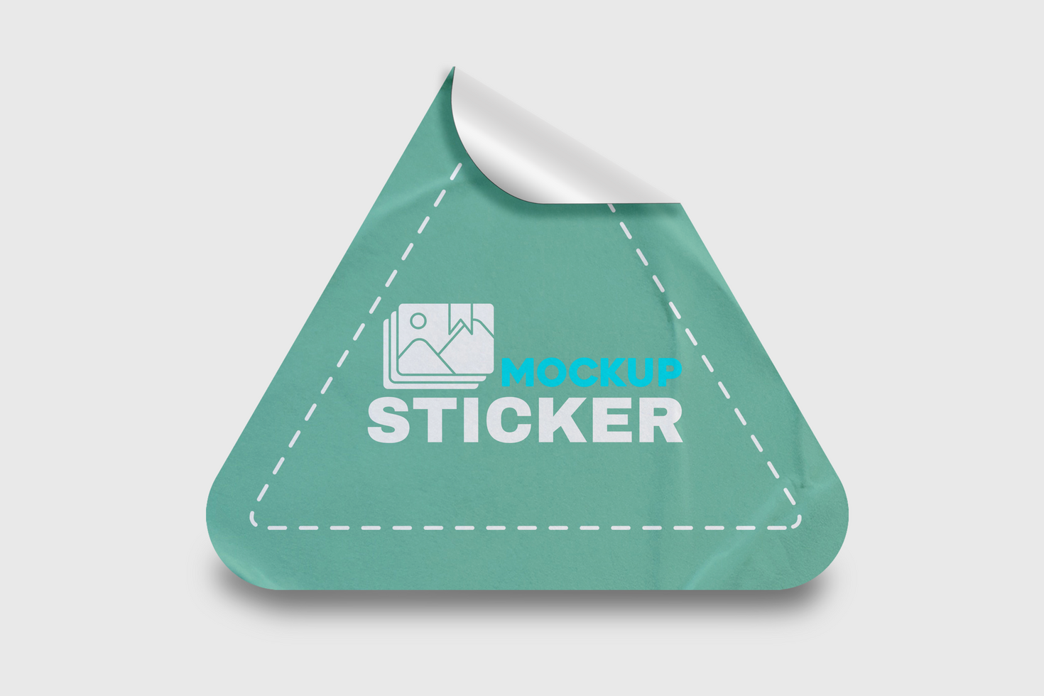 Urban-Themed Sticker Mockups for Modern Marketing psd