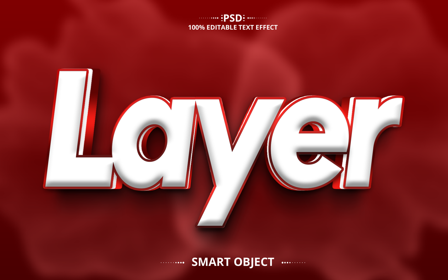 layer 3d effect design psd