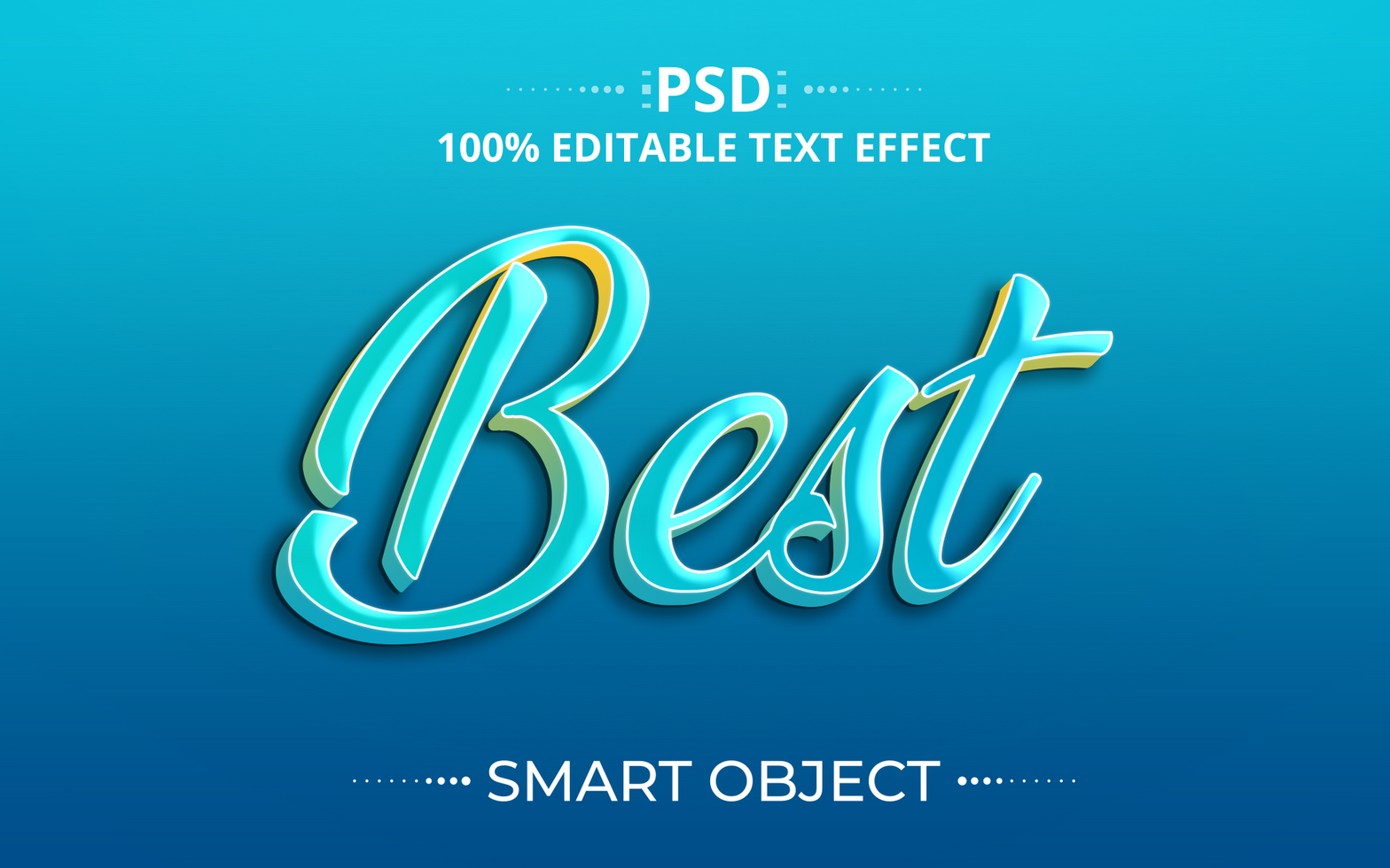 Best creative Editable Text Effect Design psd