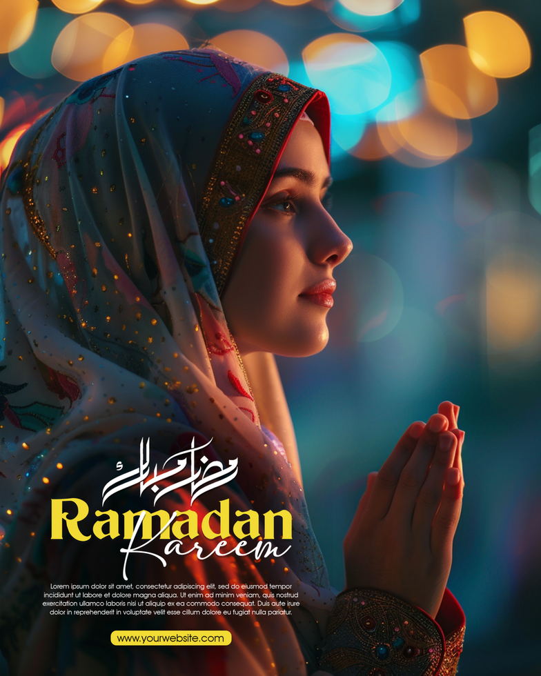 Ramadan Kareem Islamic Festival Social Media Post Design psd