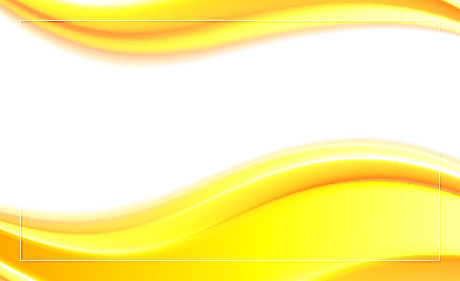 orange abstract fluid background design vector