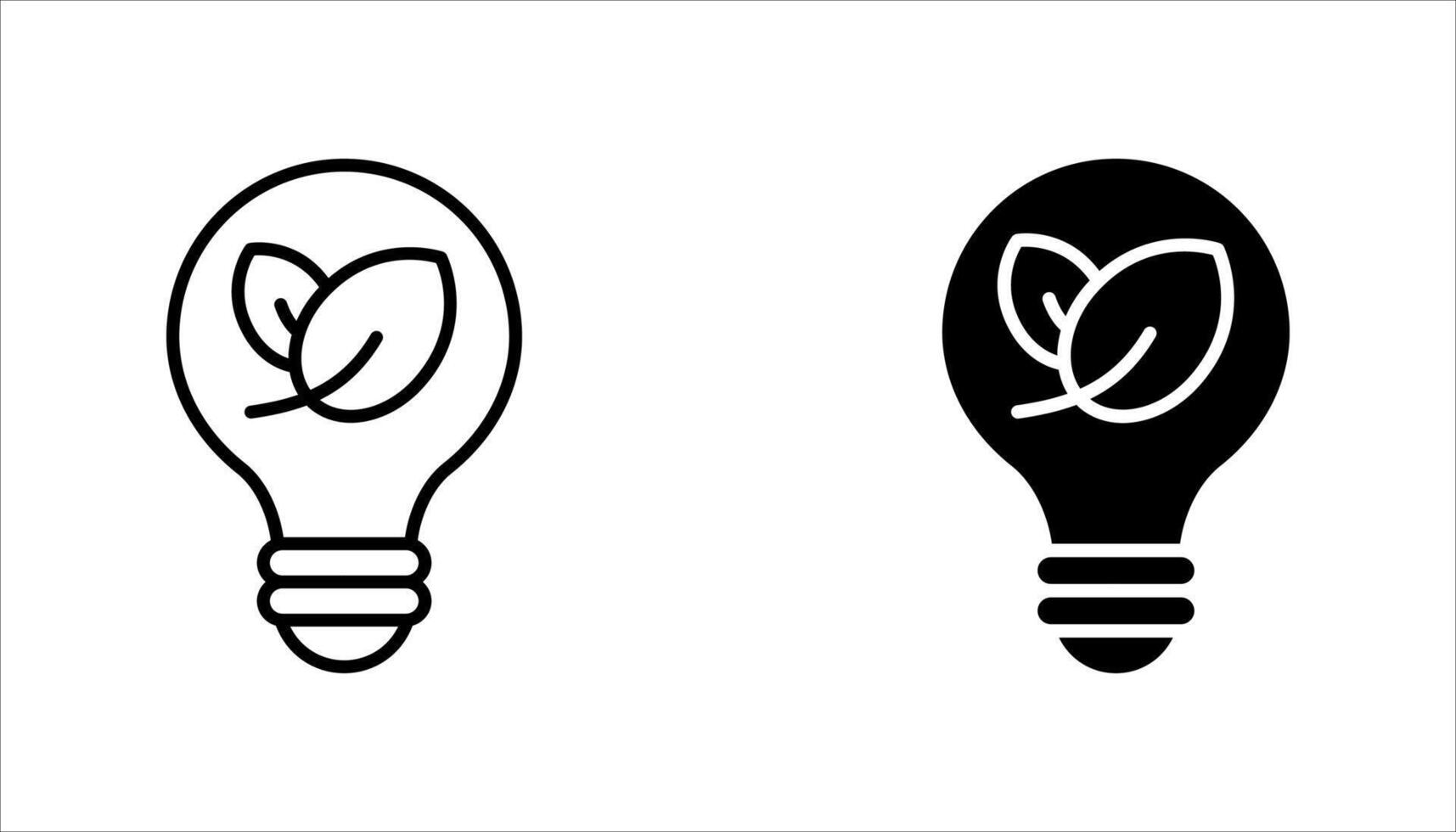 icon Set of Leaves. vector