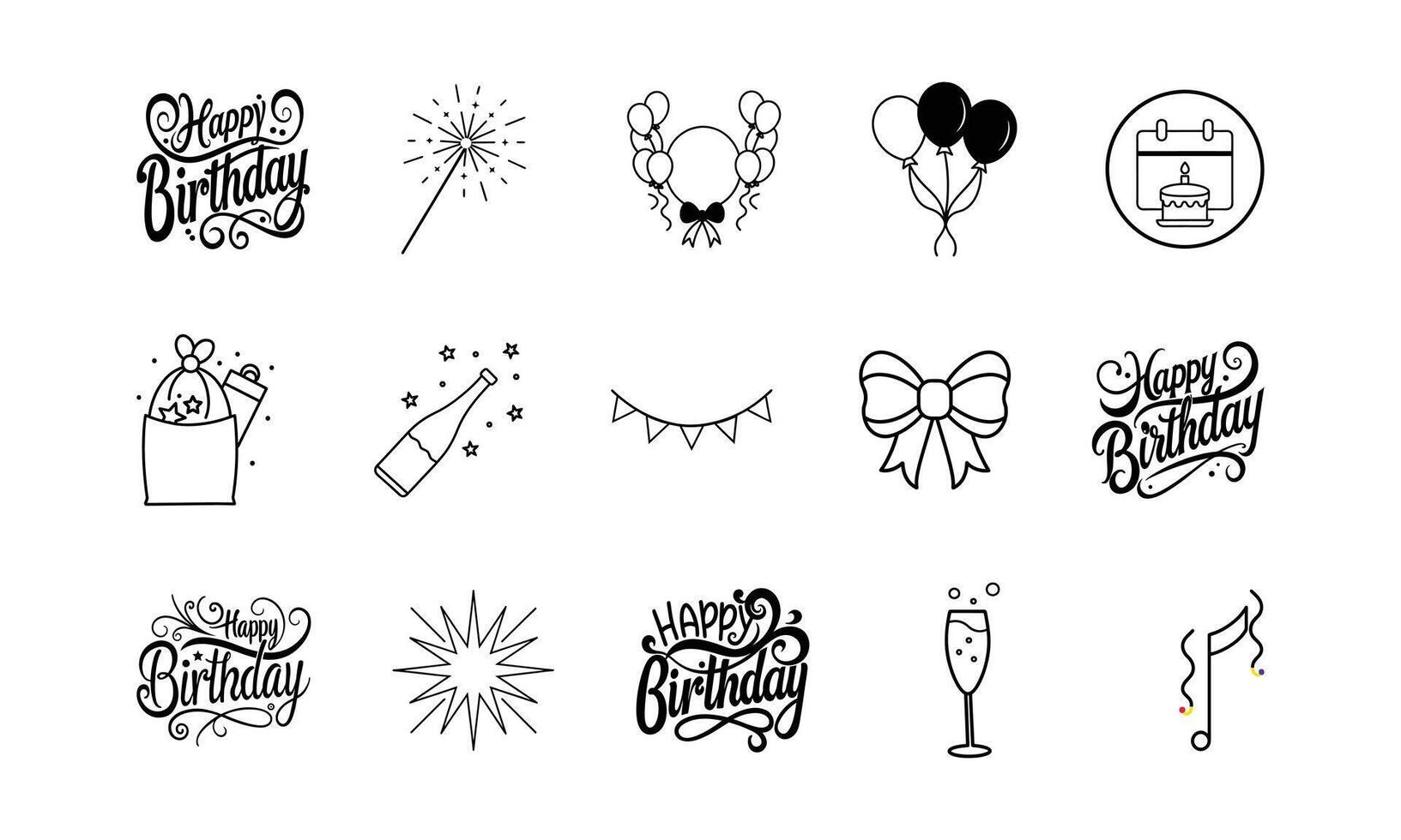 Sparkling Fireworks Icon for Festive Designs vector