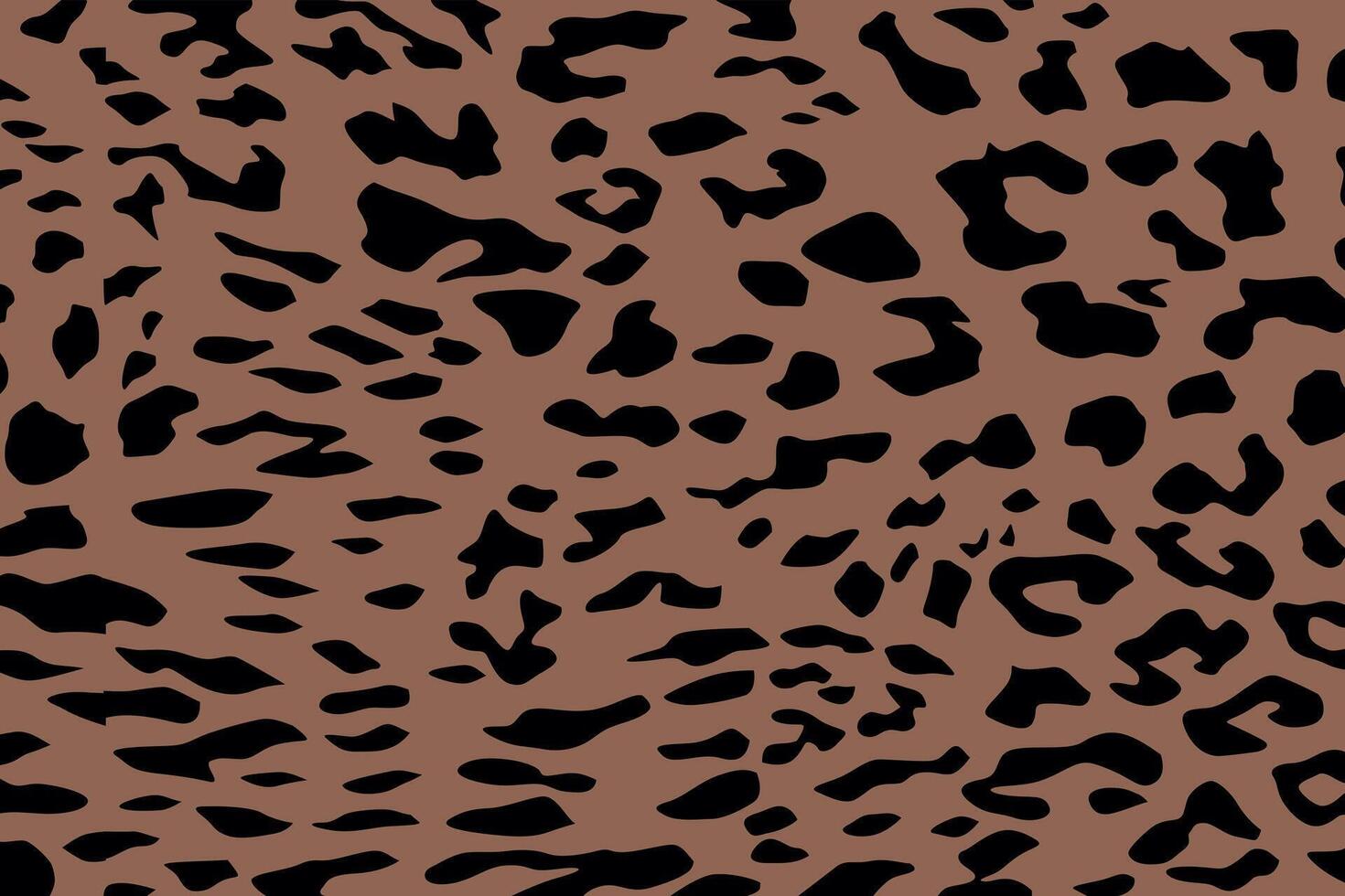 abstract cheetah skin brown design background art vector