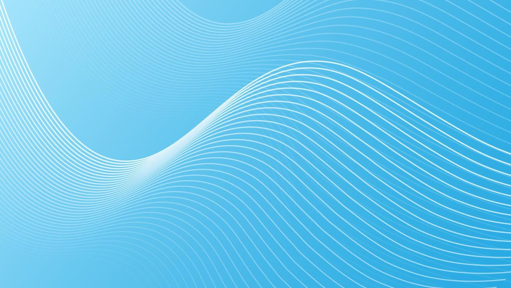 Soft Wavy Line Pattern vector