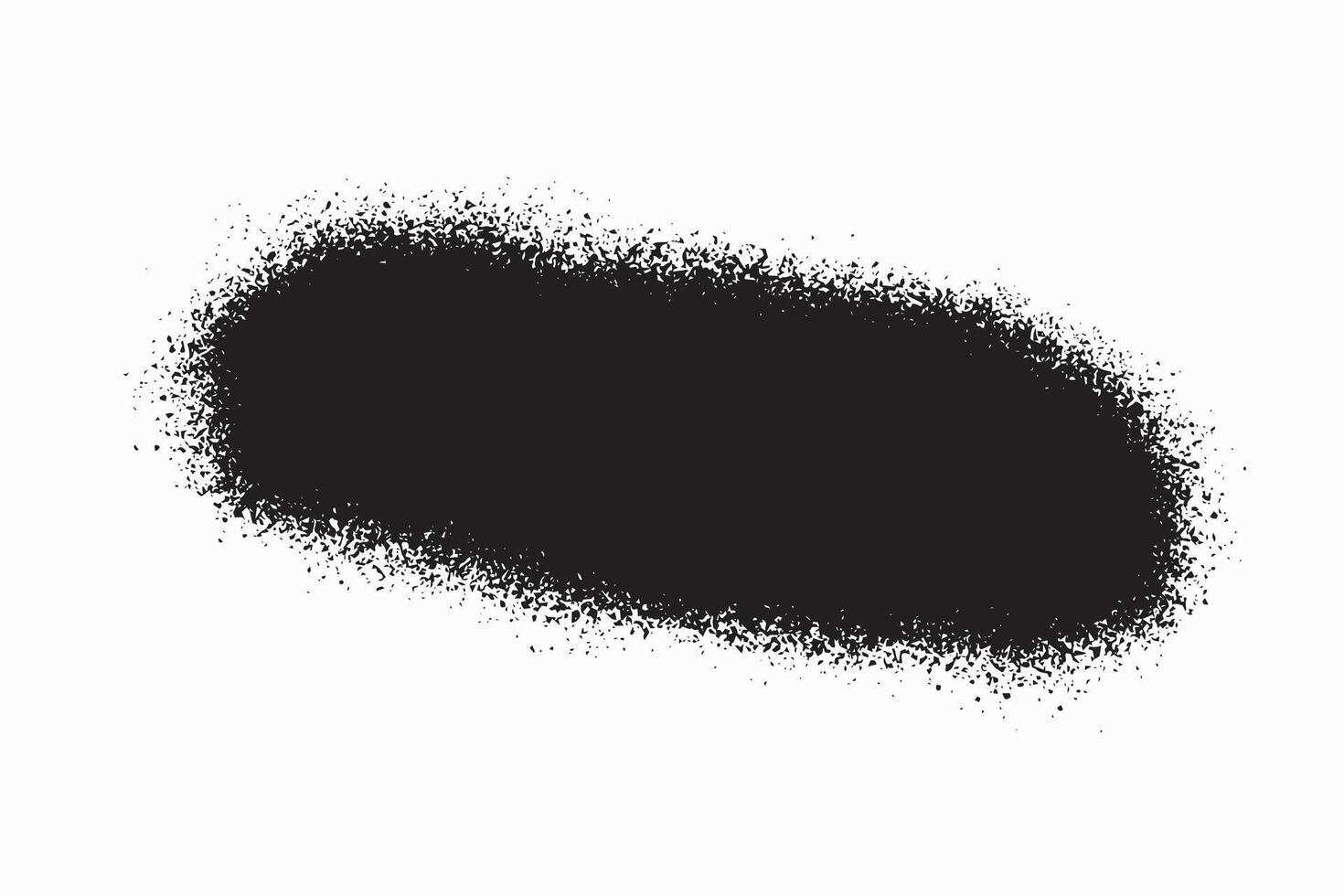 Black brush texture. Abstract background with black ink stain. illustration. Grunge texture for postcard and flyer design. Model for creating digital brushes. vector