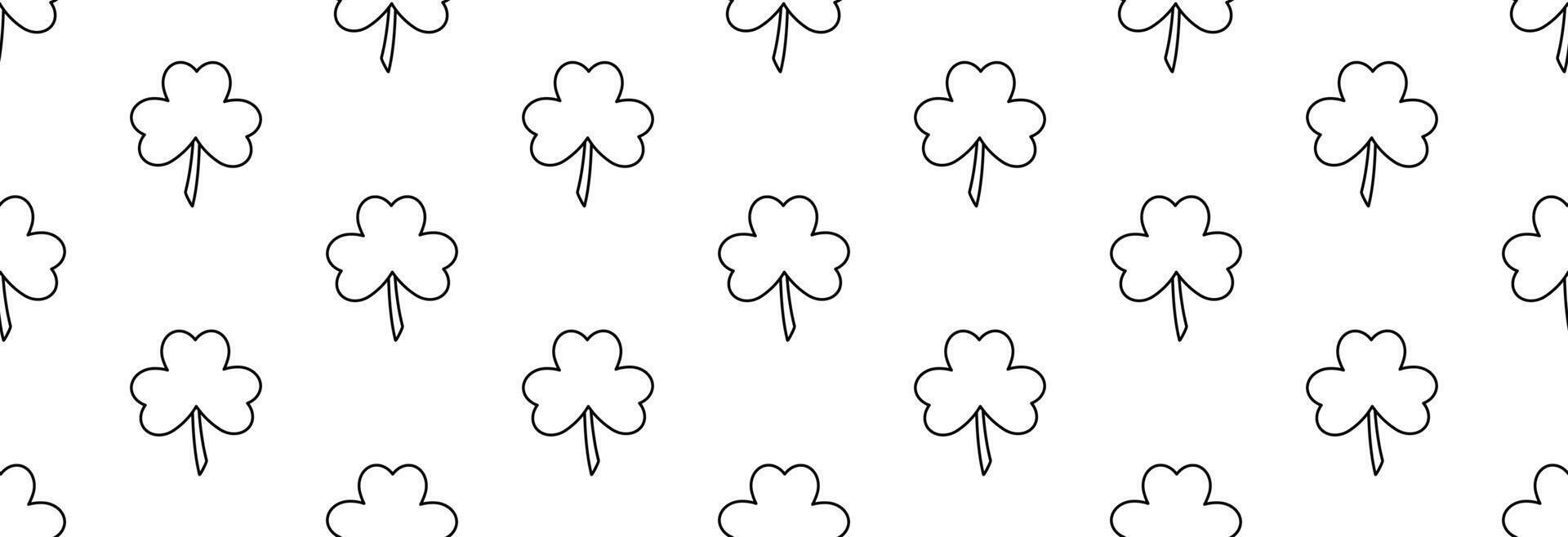 Clover leaves icon on white background. vector