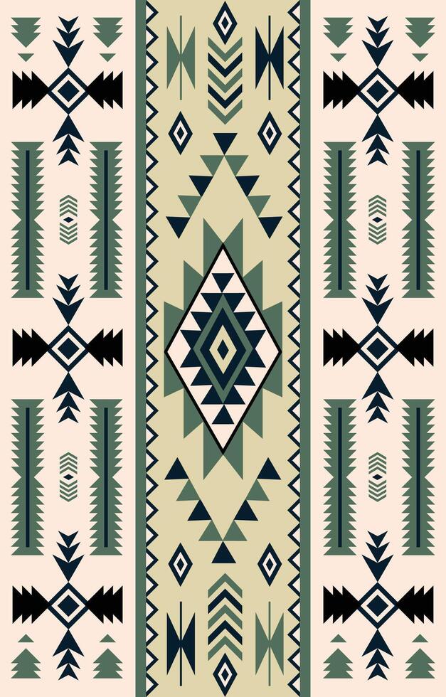 beautiful green tone native American graphic design which is originated in American wallpaper vector