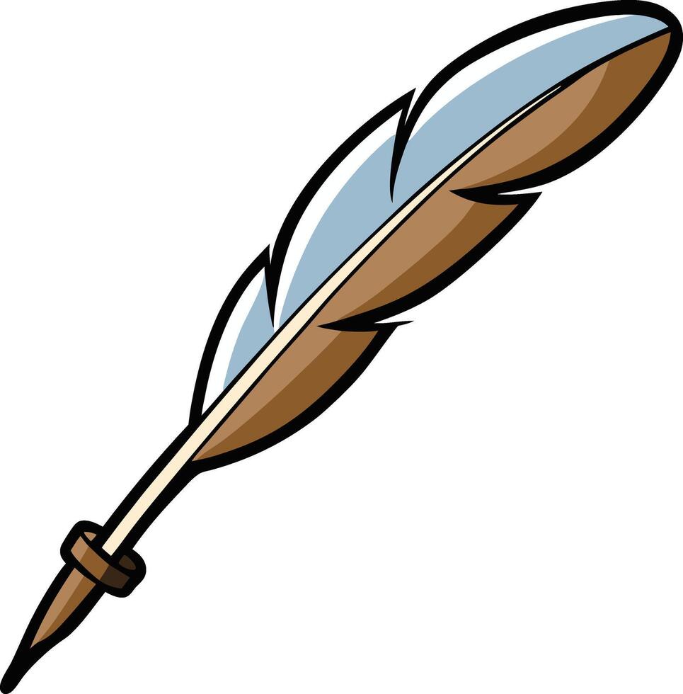 Quill Pen Illustration vector