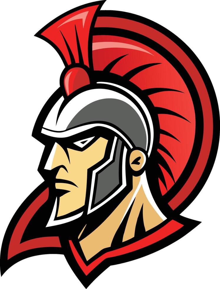 Roman Centurion mascot vector
