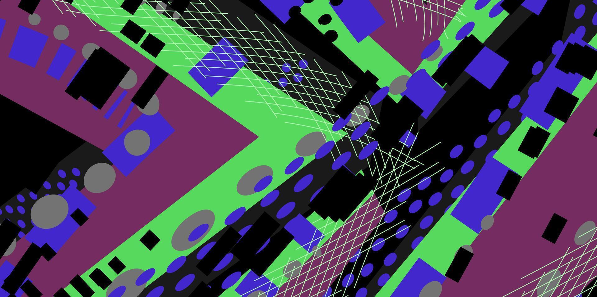 Contemporary Abstract Background vector
