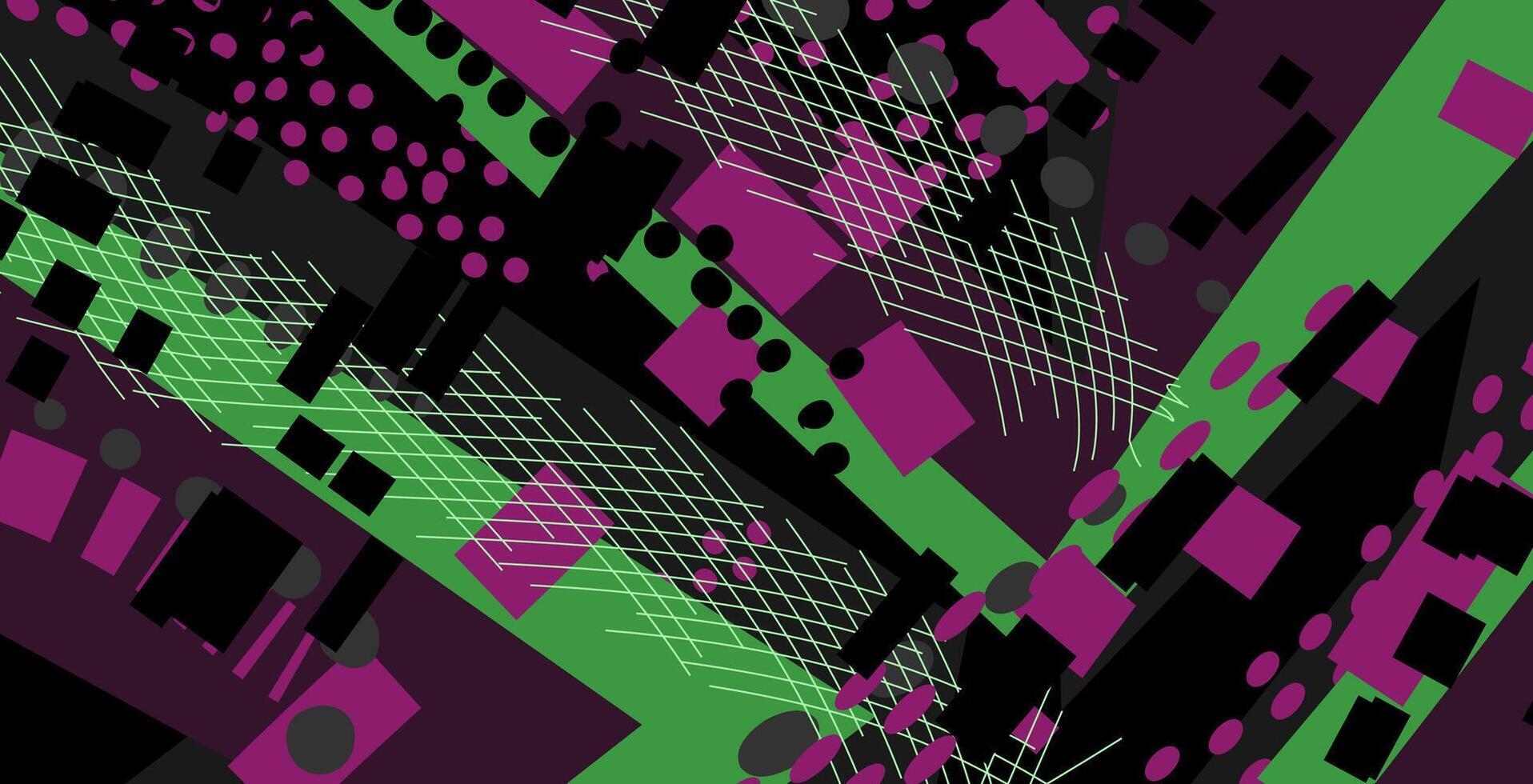 Geometric Abstract Background Illustration vector