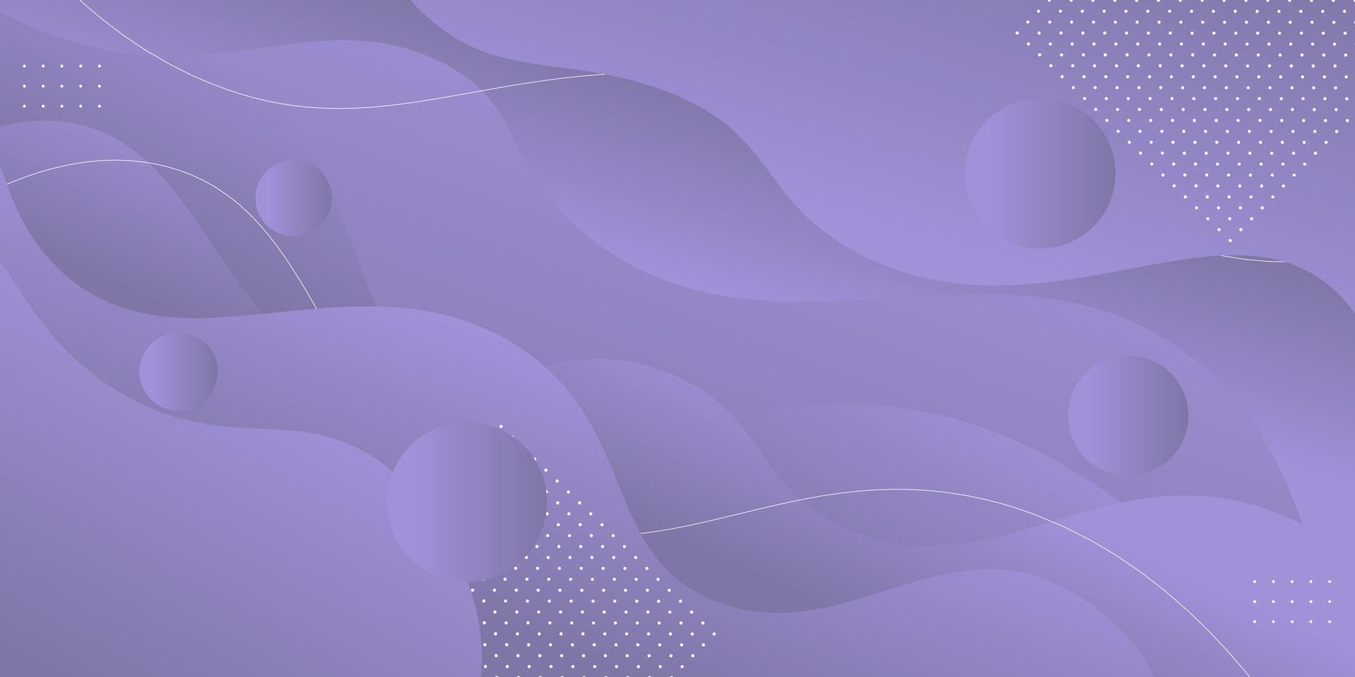 Abstract bright purple 3D background with wave pattern and shadow. Realistic 3D wave background. Eps10 vector