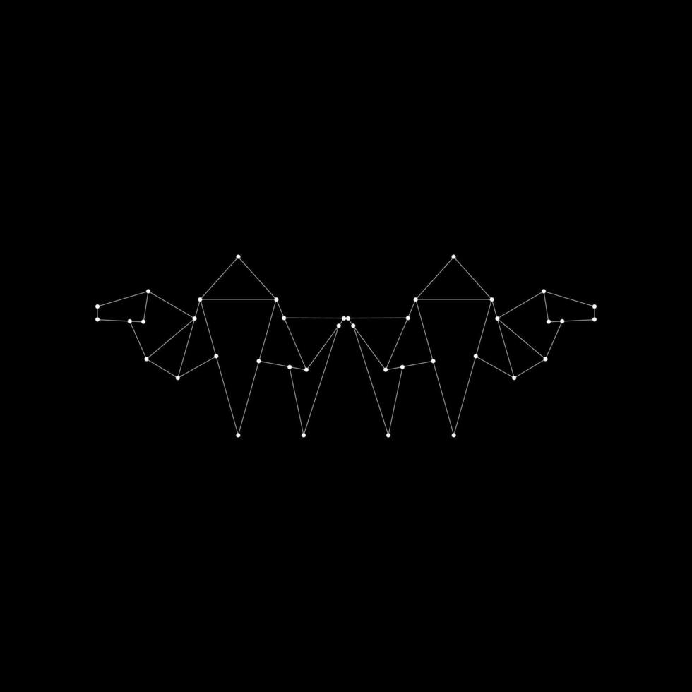 Pair Camel Polygonal Lines, can use for Logo, Pictogram, Animal Figure, Website, Apps, or Graphic Design Element. Editable and Flat. vector