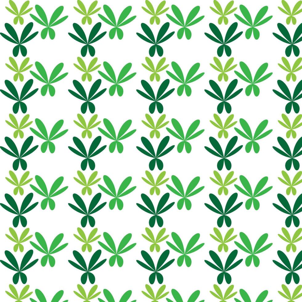 Green Leaf Pattern for Nature-Themed Designs vector