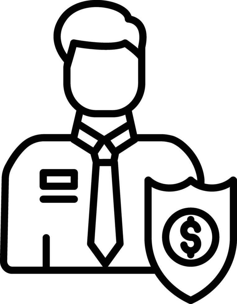 Safeguard Illustration Icon vector