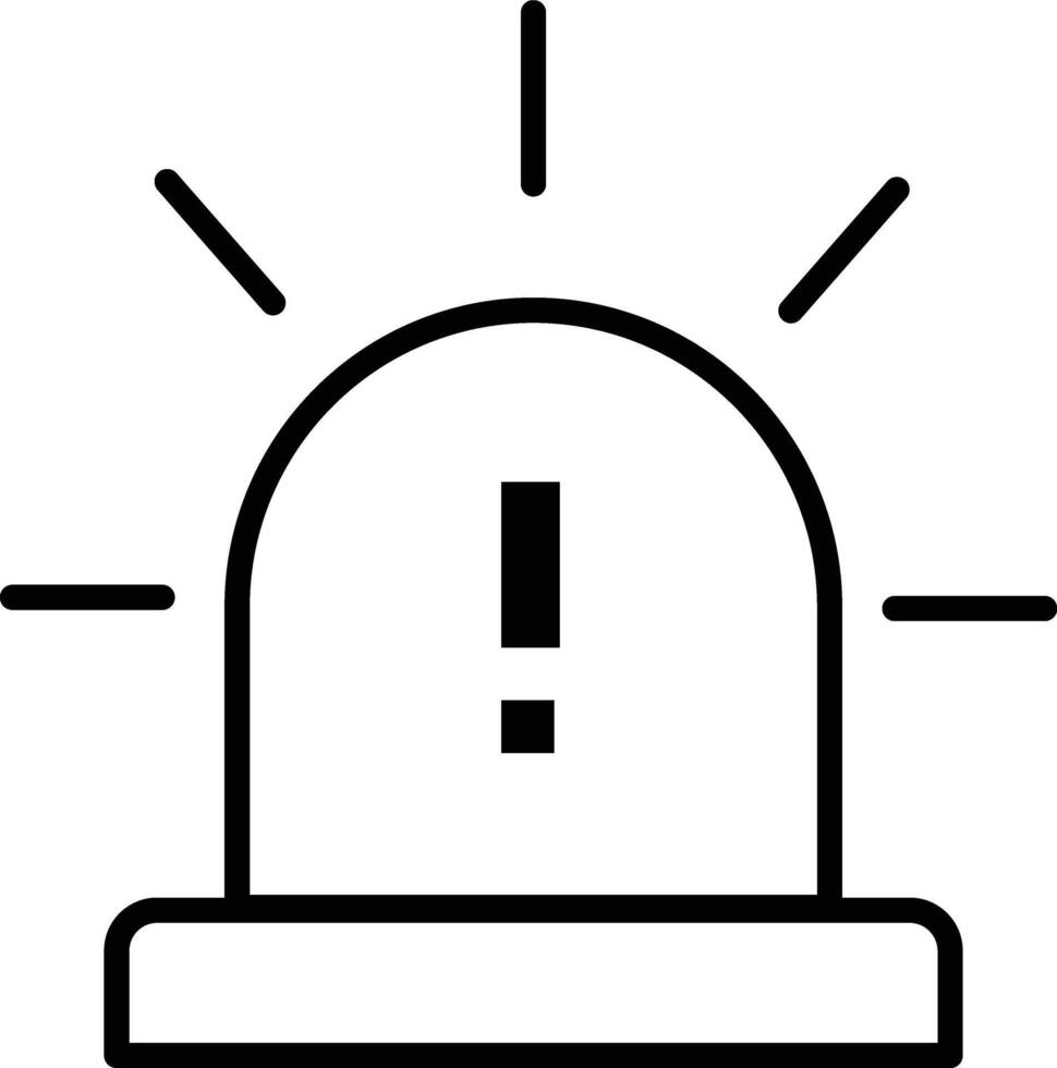 Alertness Illustration Icon vector