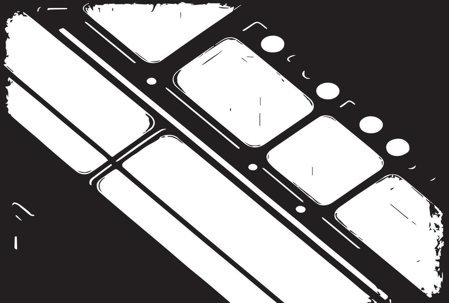 A grunge textured wallpaper. Acombination of retro and futuristic aesthetics. vector