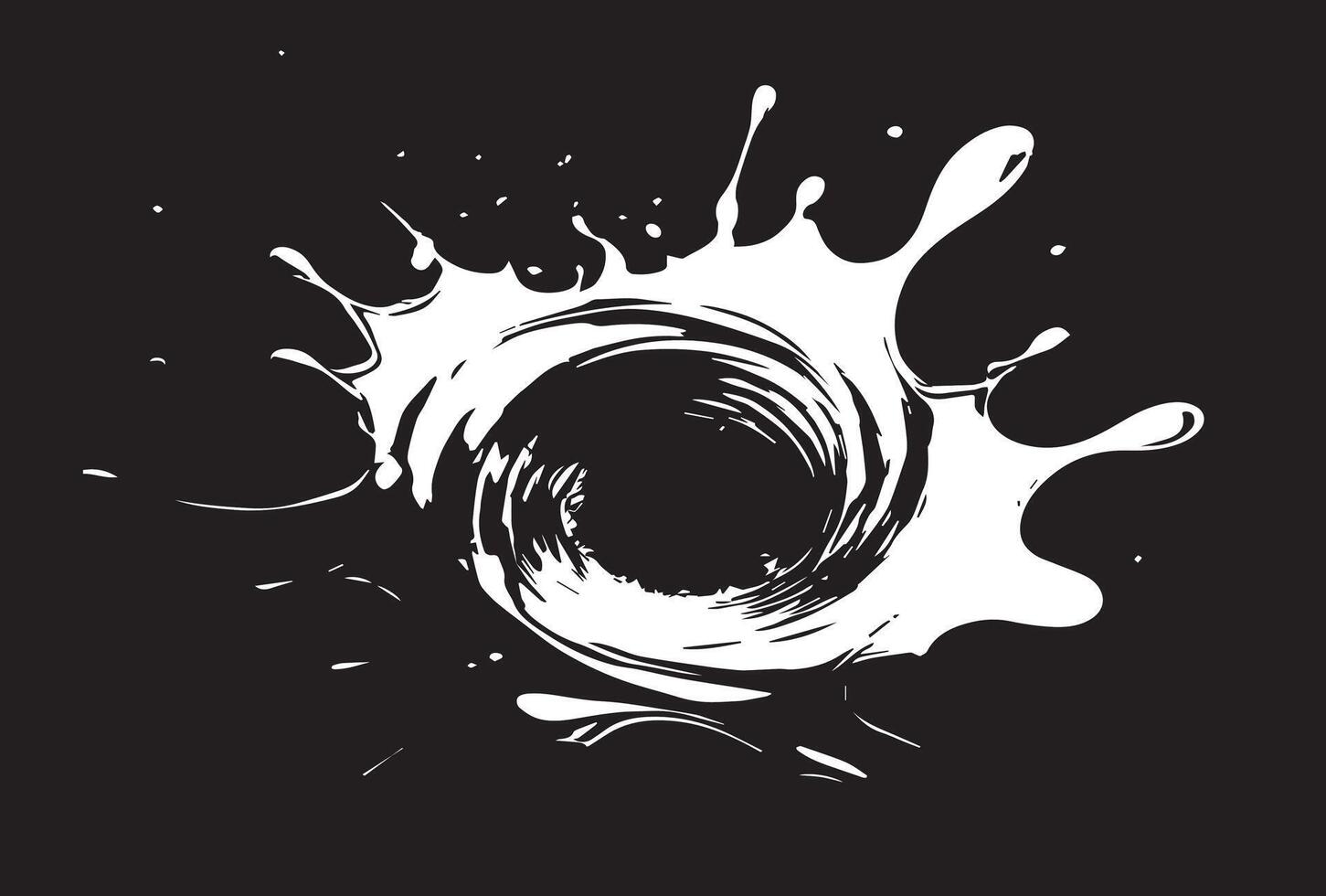 Unleashing a World of a paint Splash Extravaganza vector