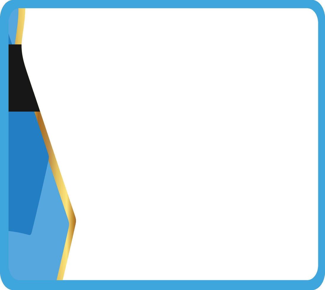 Golden Frame set vector