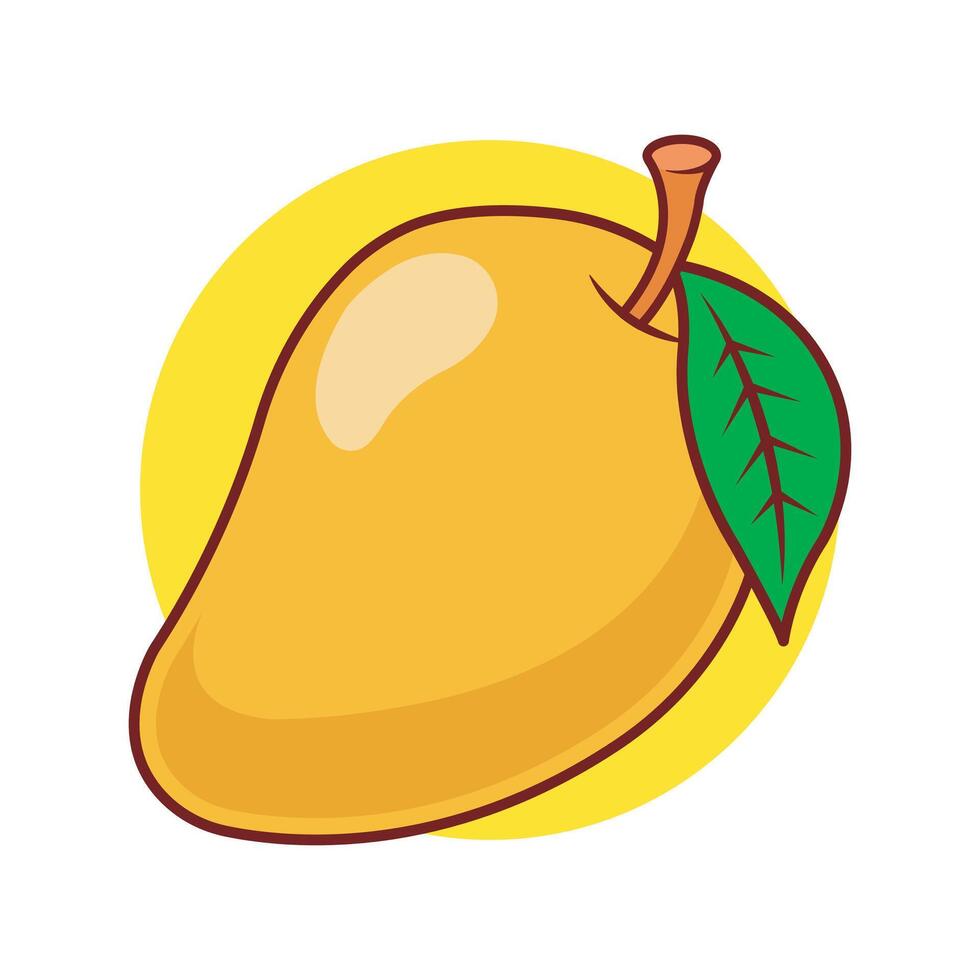 illustration of sweet mango vector