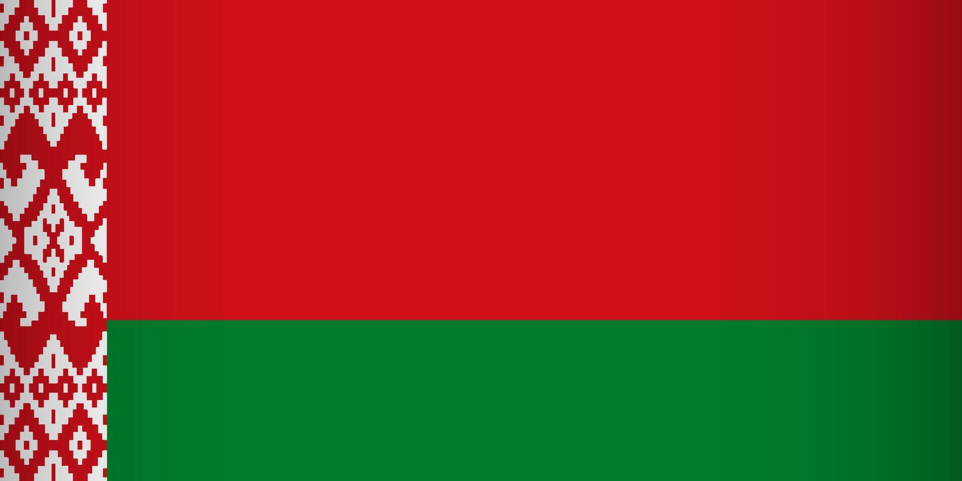 National Flag of Belarus vector