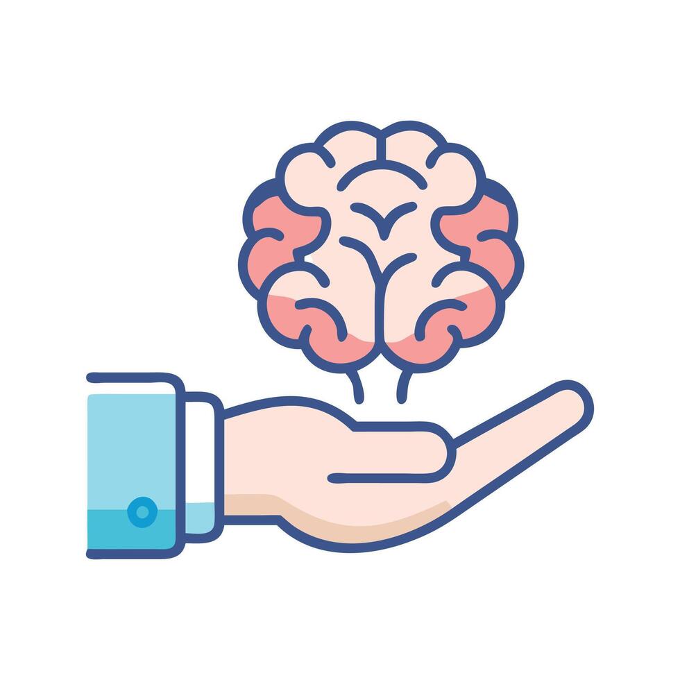 Design Mind Icon Style vector
