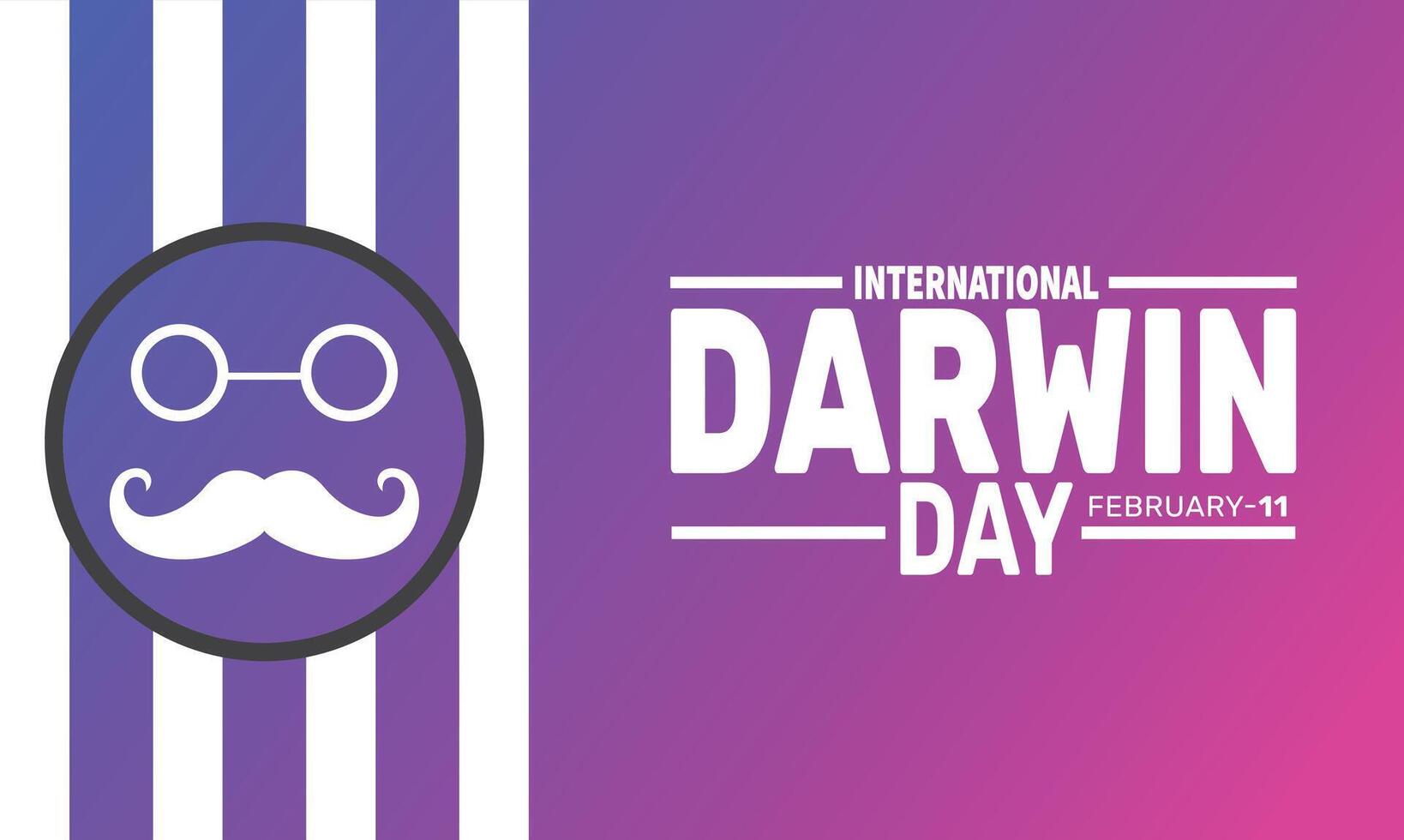 International Darwin Day vector
