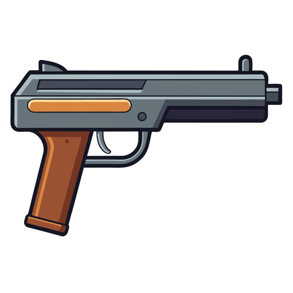 Beretta 1301 Shotgun Line Art vector