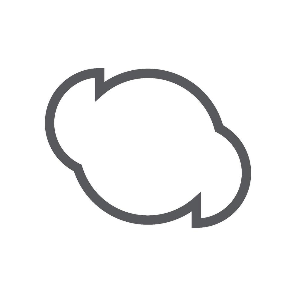 Planet Logo Template Icon clone vector