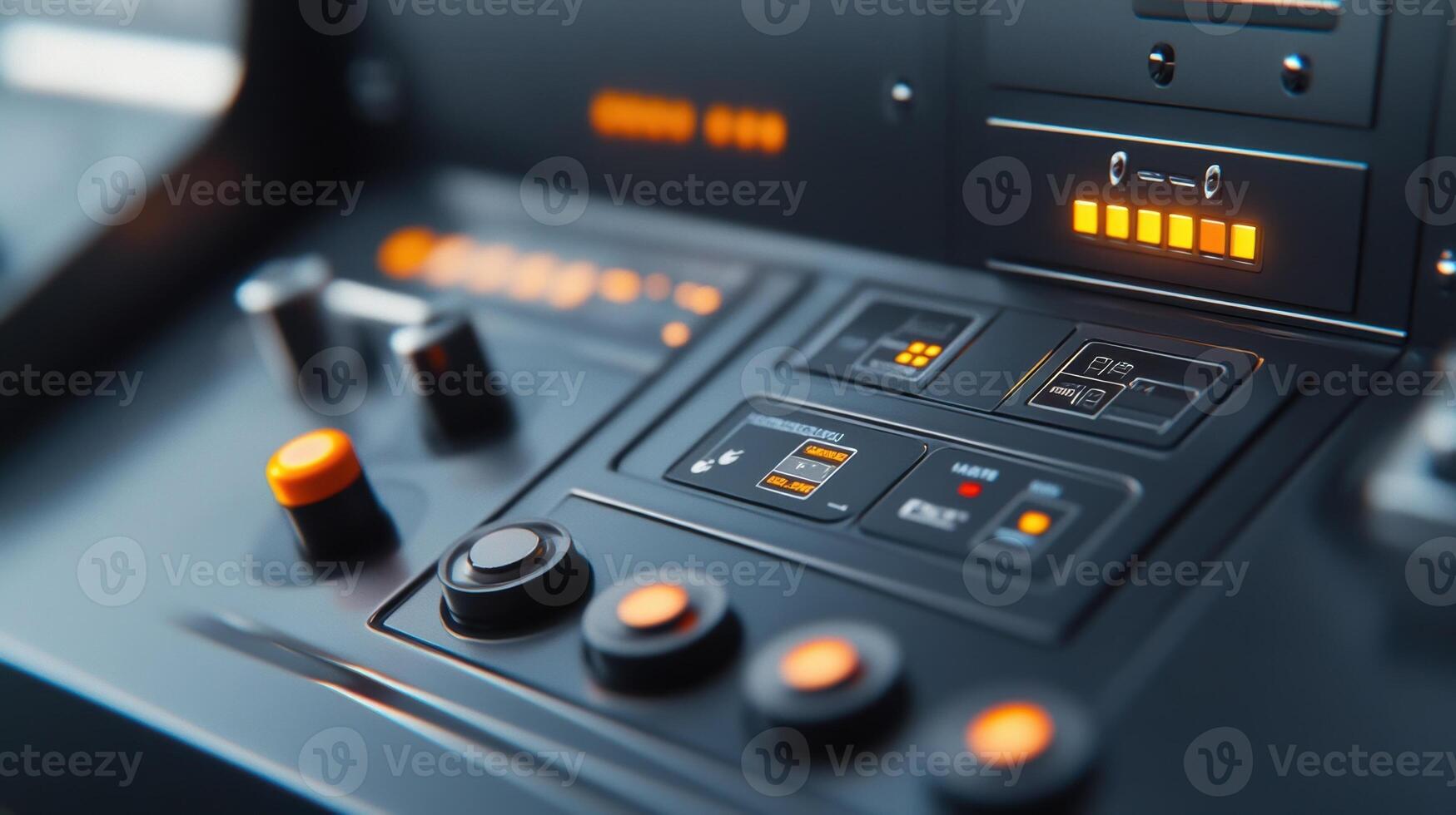 Detailed view of a customizable machine interface featuring touch controls and programmable buttons allowing operators to quickly adjust settings for various production runs photo