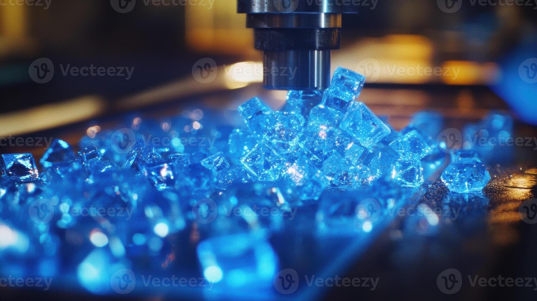 A closeup perspective of an industrial touchscreen interface revealing a visual matrix where operators can select different variables to adapt manufacturing processes dynamically photo