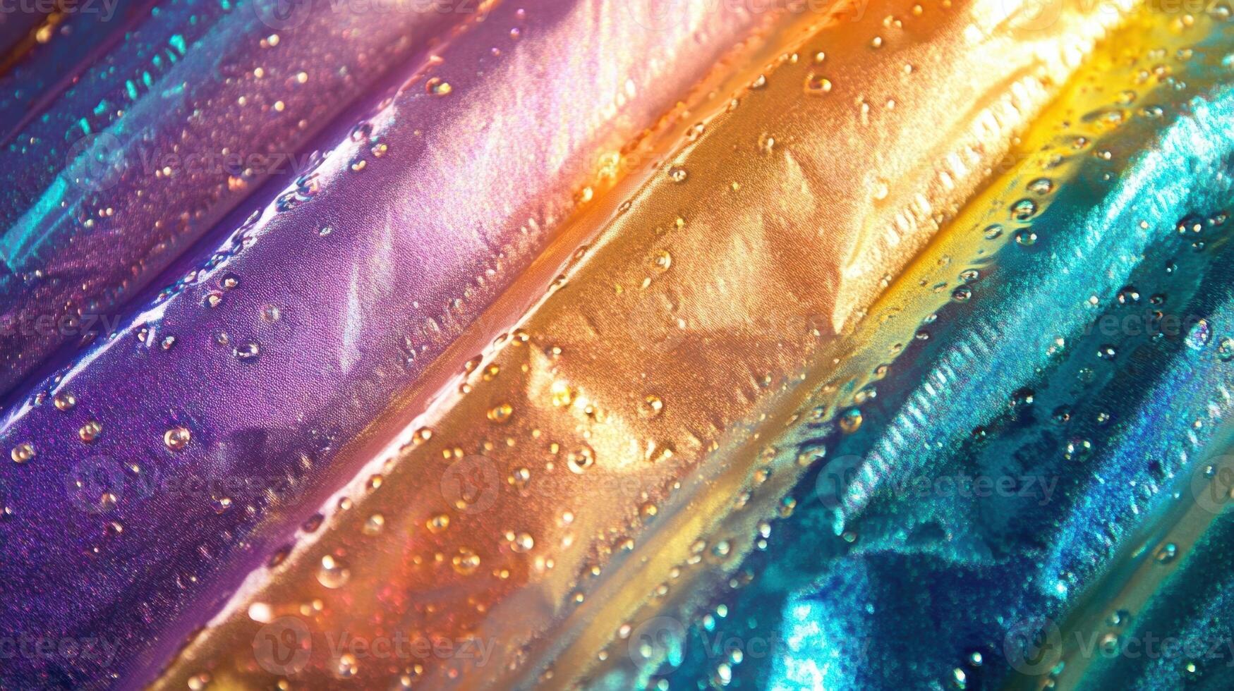 A vibrant closeup of a stack of sustainable bubble mailers made from recycled materials featuring their smooth surface and distinctive textures that make them stand out photo