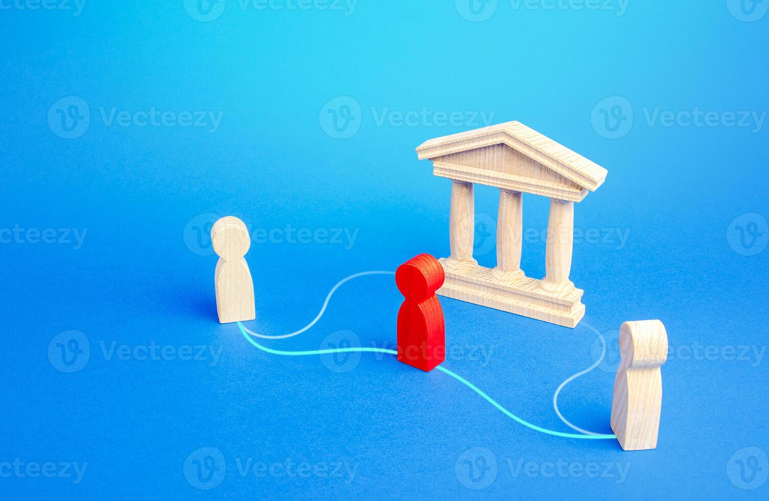 Mediator performs an alternative to interaction between people bypassing the state government. Illegal schemes, economic crimes, tax evasion. Reduction of bureaucratic and corruption costs. photo