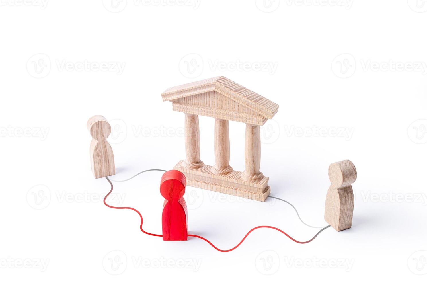 The mediator provides an alternative option for communication between people bypassing the state. Illegal schemes and loopholes in laws, economic crimes tax evasion closing a business deal. photo
