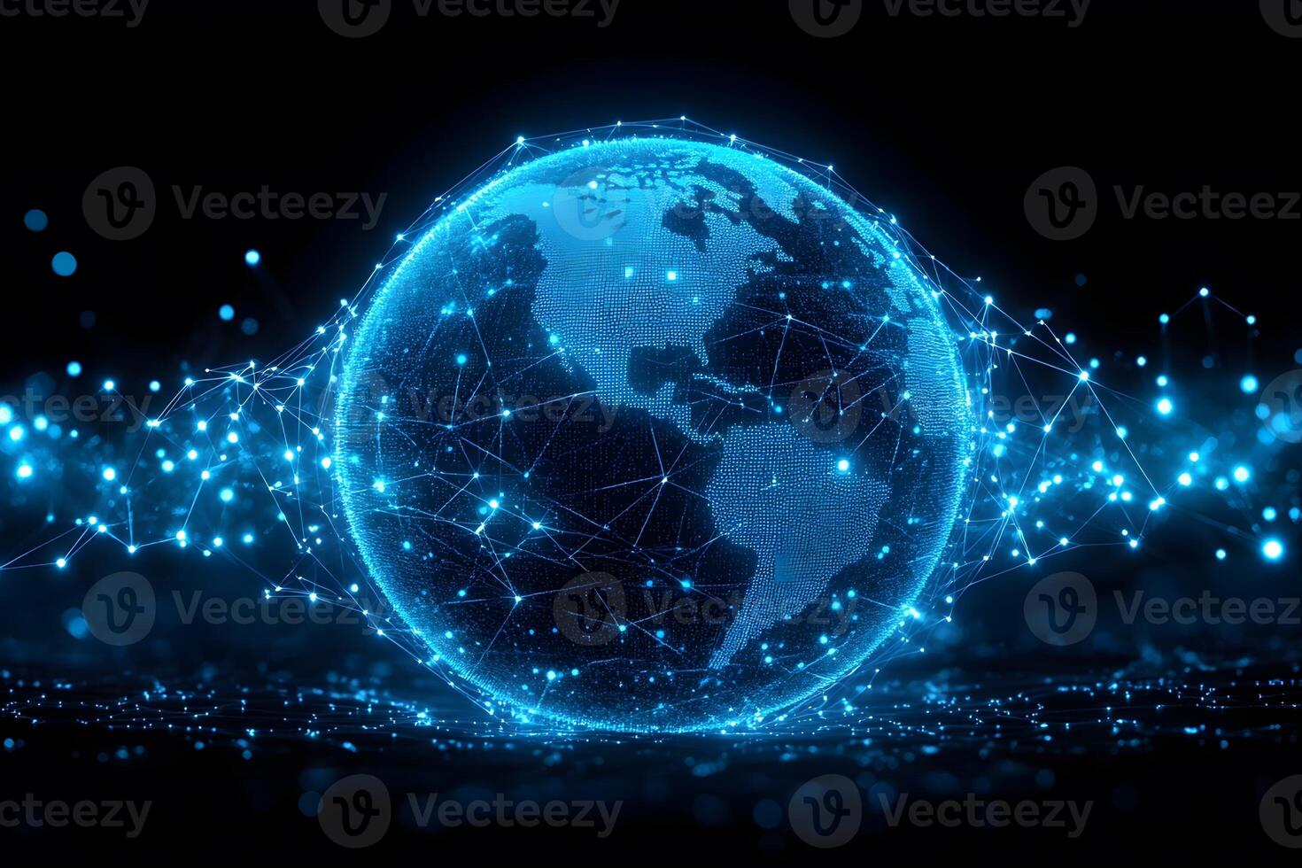 Digital Earth Network Concept for Technology and Innovation Design photo