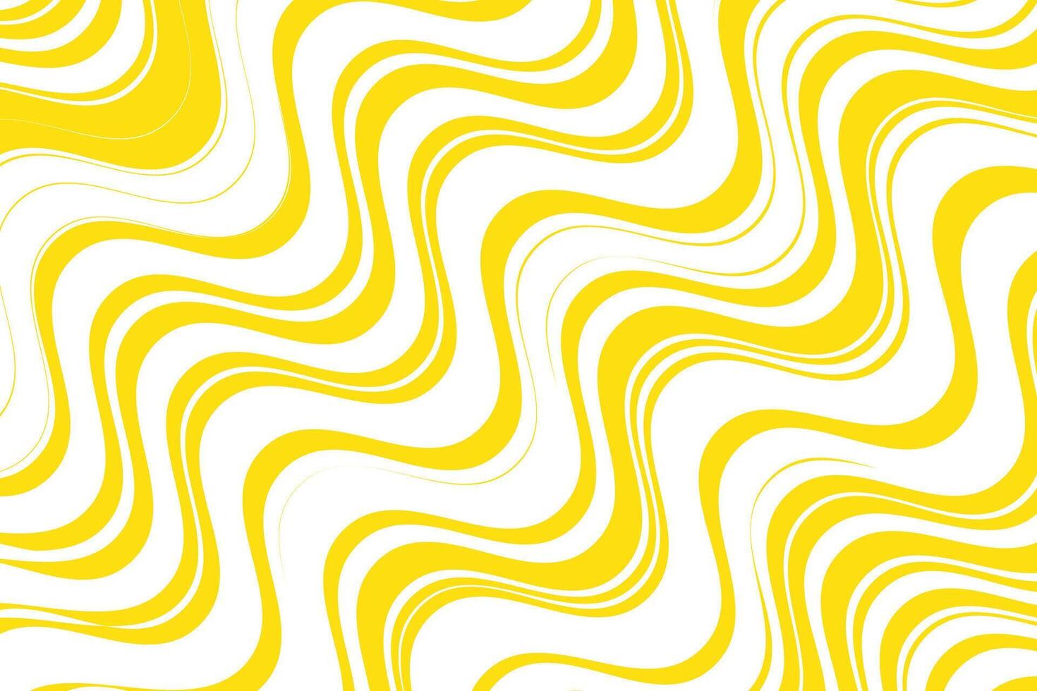 white color creative geometric smooth texture line pattern yellow wave pattern background yellow background perfect for background wallpaper and texture vector