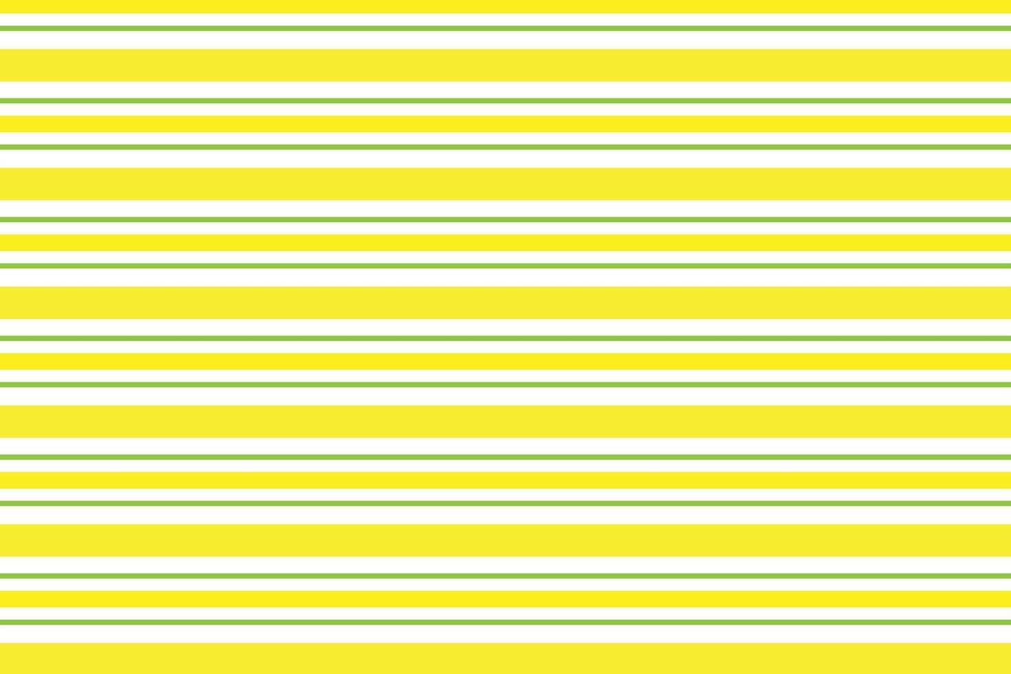 simple green yellow horizontal stripes pattern vector