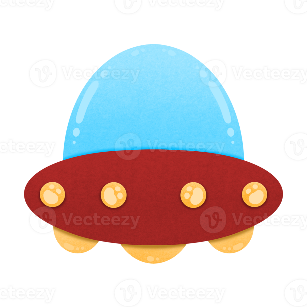 UFO Cartoon illustration Cartoon Alien Spaceship Spacecraft Cartoon png