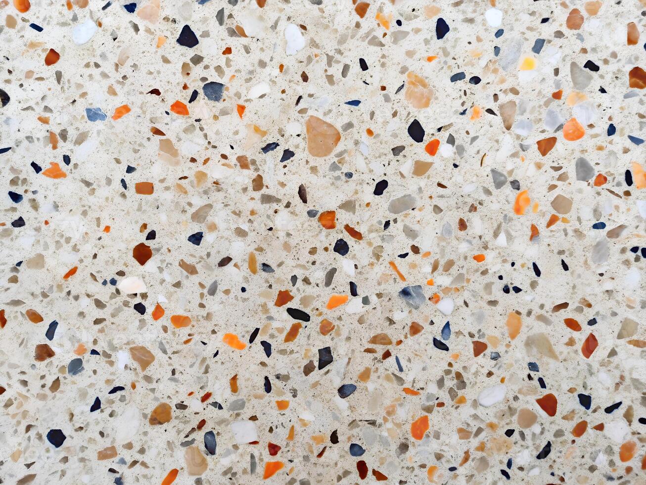 Mono Terrazzo Texture Background photo