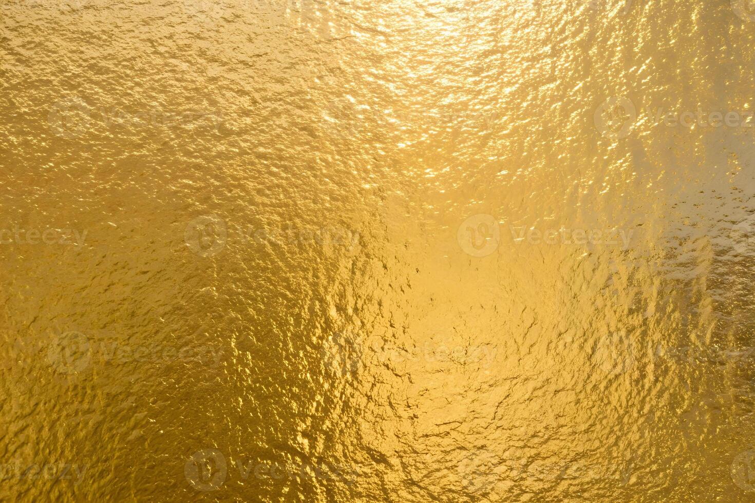 Golden Foil Glass Texture Background photo
